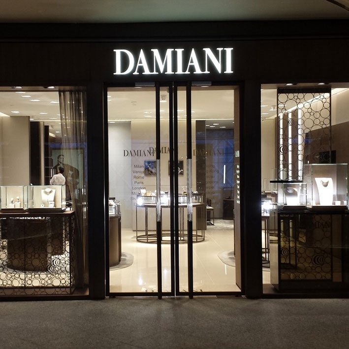 La boutique Damiani a Kuala Lampur