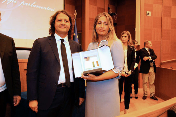 La Fondazione Italia-Usa ha conferito il premio America 2013 a Guido Damiani