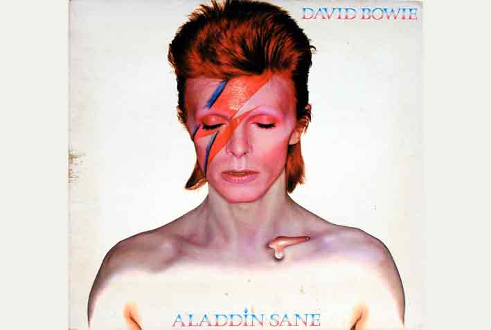 L'album Aladdin Sane, di David Bowie 