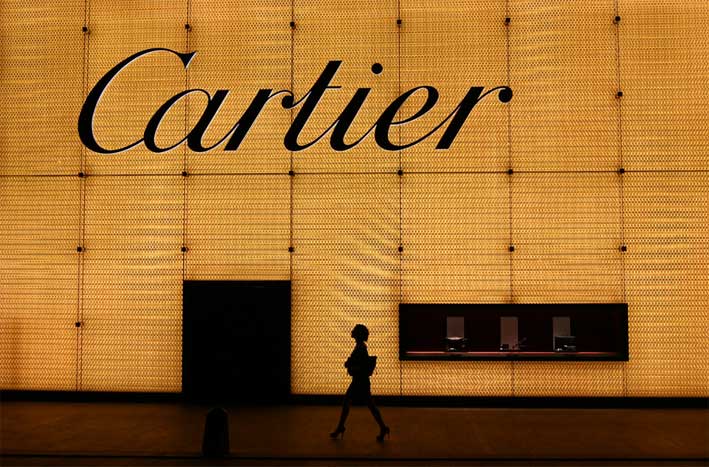 La maxi boutique di Cartier a Shanghai