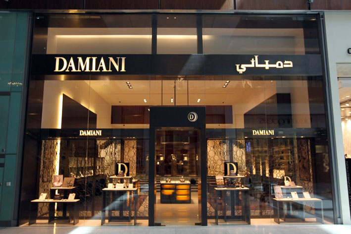 Il flagship store Damiani a Shanghai