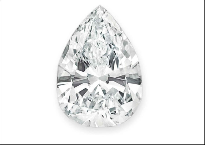 Il diamante con taglio a pera venduto per 11 milioni di dollari