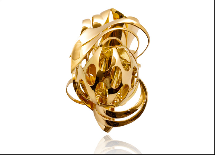 Frank Stella, anello in oro