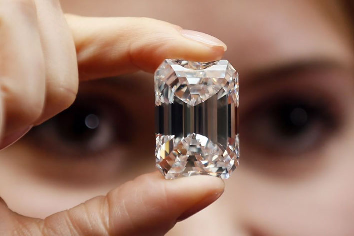 Il super diamante da 100 carati