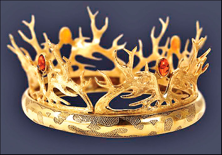 La corona di Joffrey realizzata da Steensons Workshop