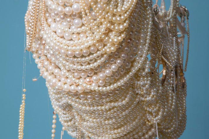 Lo scafo composto da perle