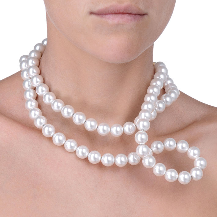 Collana di perle modellabile