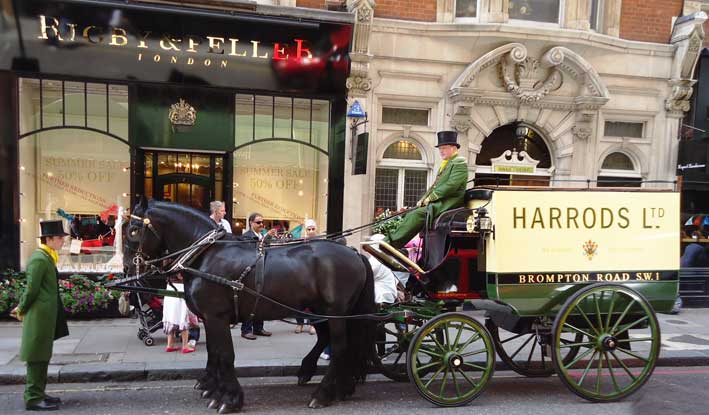 Harrods, il più esclusivo magazzino londinese