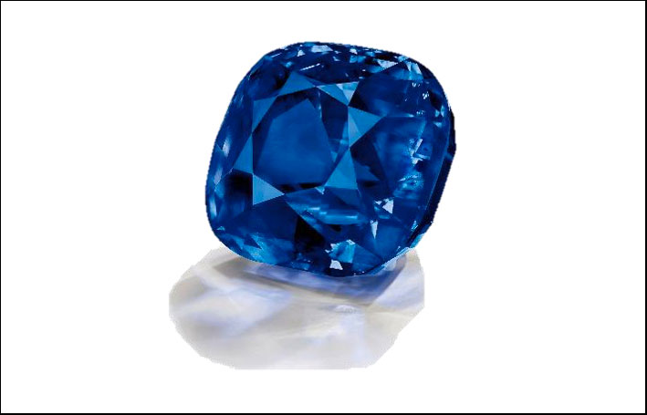 Zaffiro birmano Royal Blue di 118.88 carati