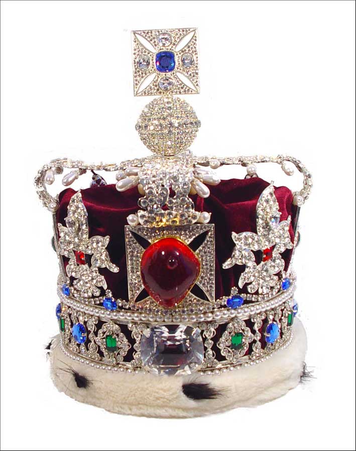 Corona imperiale britannica (riproduzione)