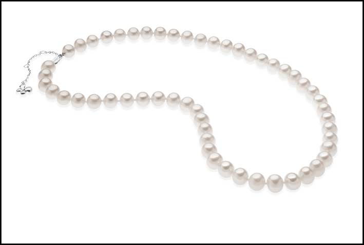 Collezione Minimal, collana di perle