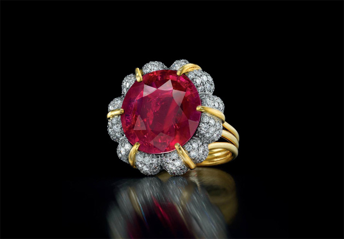 Il Jubilee Ruby, rubino di 16 carati venduto per oltre 14 milioni di dollari