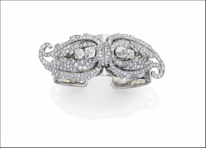 Bracciale con diamanti di Cartier: 72.000 euro