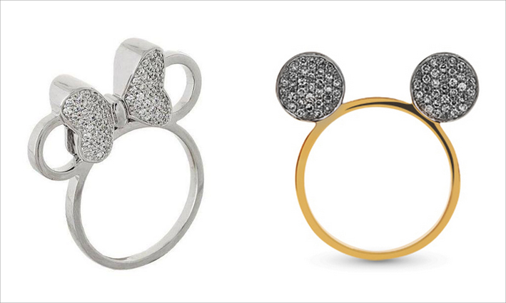 Magical Vangold Jewelry for Disney Russia, ispirati a Mickey Mouse