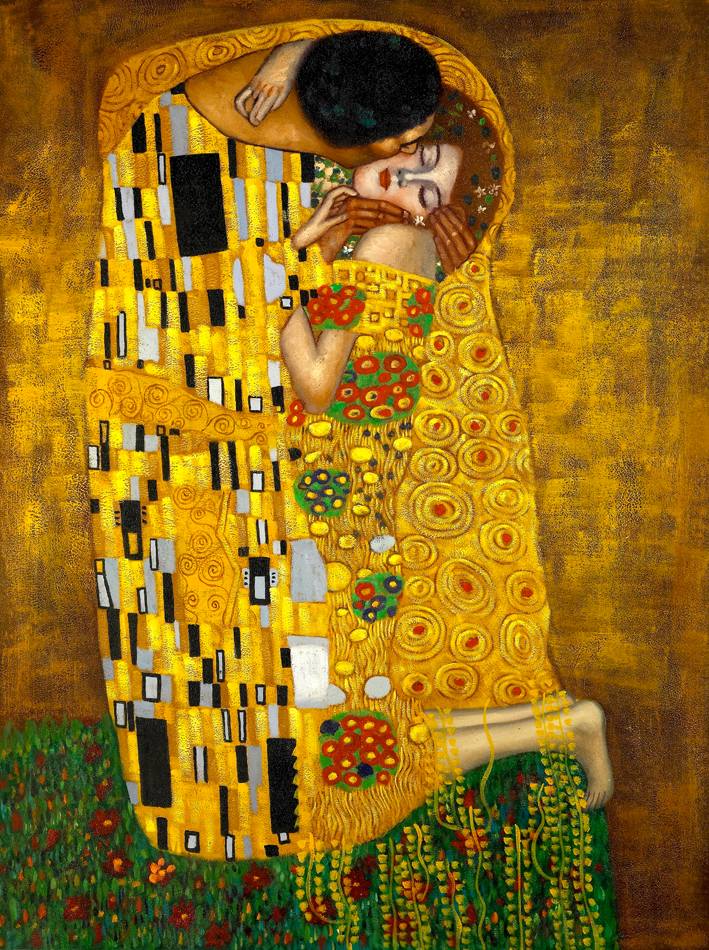 Gustav Klimt, il Bacio