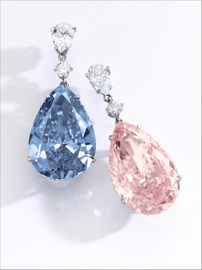 Apollo e Artemide, orecchini con diamanti venduti per 57,4 milioni di dollari