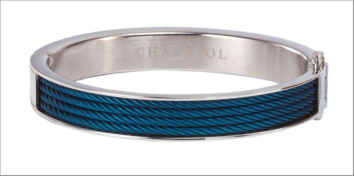 Charriol, collezione Forever con cavo blu