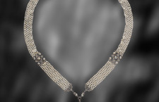 Brafa13 Chamarande Collana Belle Epoque in platino perle e diamanti 1905