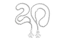 Pomellato 67 silver necklace