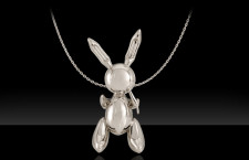 jeff koons Rabbit Pendant Necklace