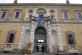 La facciata del museo Etrusco di Valle Giulia riaperto dopo il furto di gioielli dei giorni scorsi. Roma, 1 aprile 2013. ANSA/CLAUDIO PERI