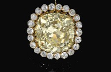 FANCY YELLOW DIAMOND AND DIAMOND JEWEL LATE 19TH CENTURY Stima 1310000 1680000 CHF