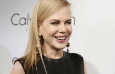 Nicole Kidman arrives at the Calvin Klein party