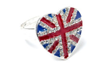 CLAIRES Union Jack Ring euro 595