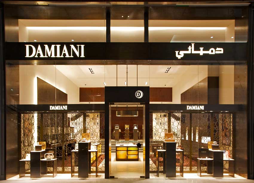 Store Damiani negli Emirati