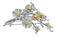 1959 tremblant brooch formerly in the collection of Elizabeth Taylor