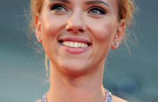 Scarlett Johansson arrives for the screening of Under the Skin