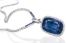 A Belle Epoque sapphire and diamond necklace circa 1910 by Cartier