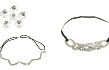 silver gem hair twists 899 crystal chain headwrap 1299