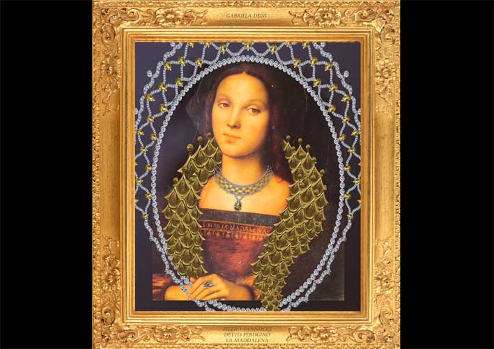 La Maddalena del Perugino rivista da da Gabriela Deiss