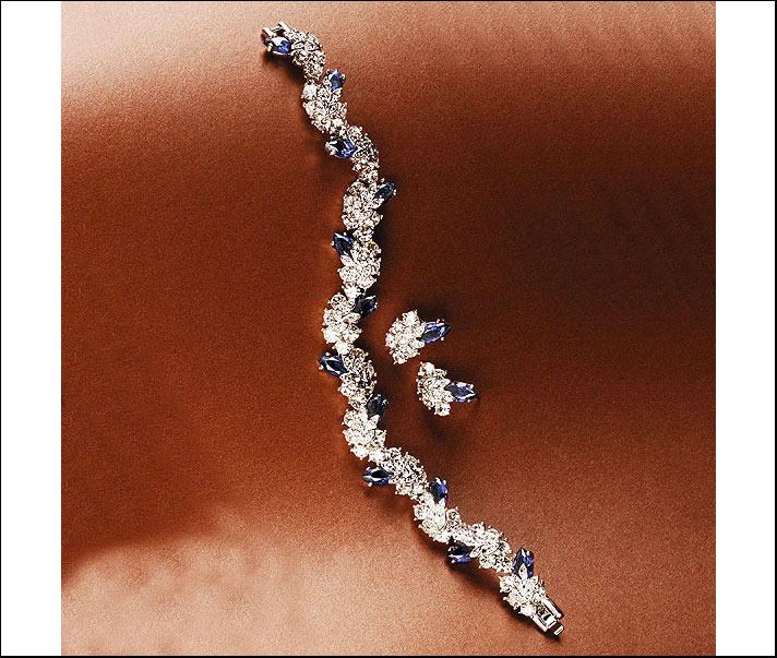 Parure zaffiri