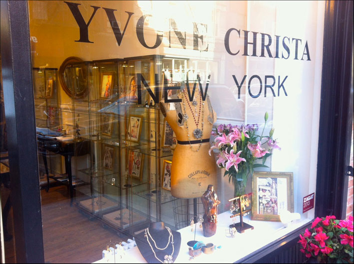 La boutique di Yvone Christa a New York