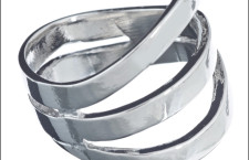 CLAIRES Silver Coil Ring 4