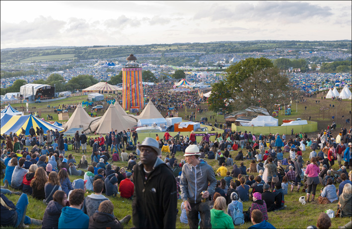 Festival rock a Glastonbury