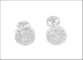 Chanel Comètes, gemelli Étoile Filante, con 116 diamanti taglio brillante 