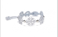 Cruciani, braccialetto fiocco di neve jewels. Prezzo: 49 euro