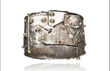 Gino Severini, bracciale in argento e oro