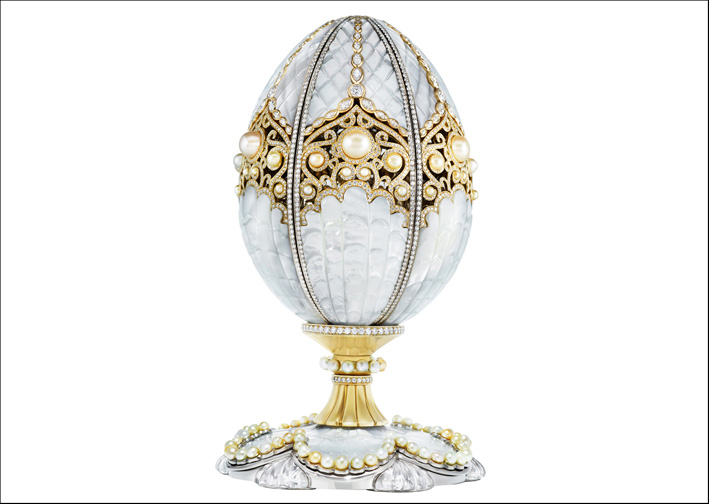 The Fabergé Pearl Egg, 2015 Courtesy of Fabergé