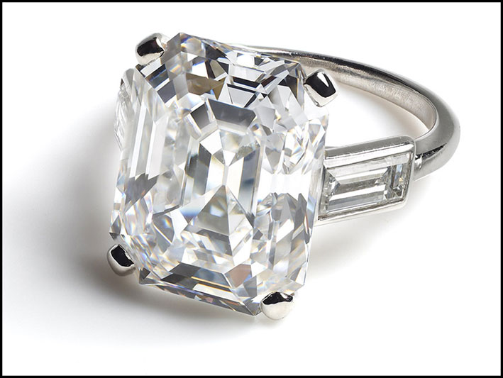 L'anello di fidanzamento di Grace Kelly con diamante da 10,47 carati 