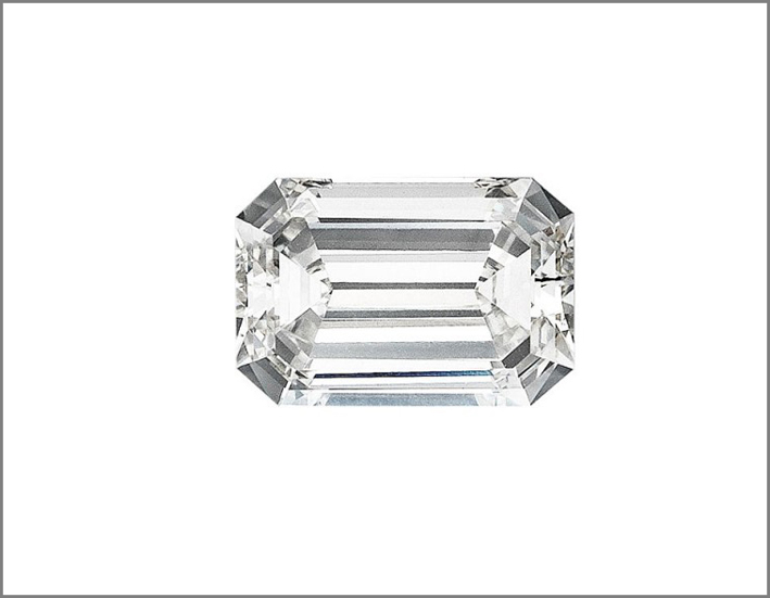 Diamante sintentico da 1,29 carati prodotto da Gemesis Diamond Company