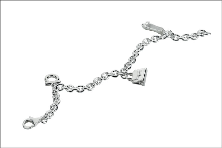 Linea Silver Mini Charms: il bracciale. Prezzo: 290 euro