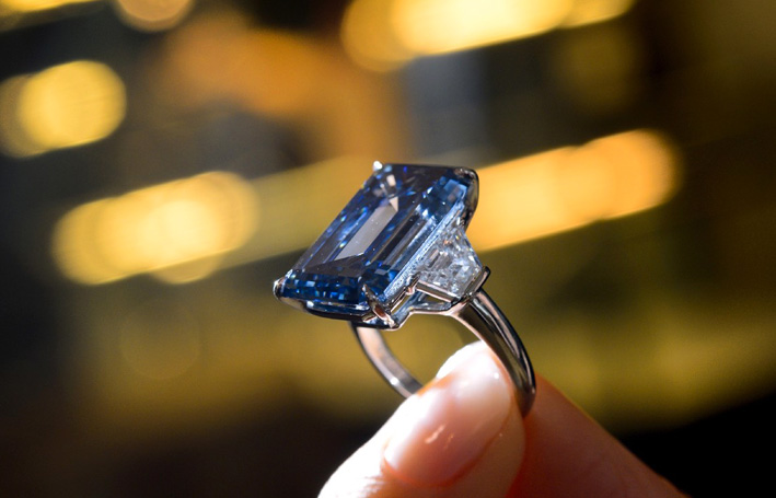 L'Oppenheimer Blue Diamond