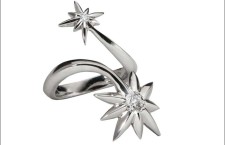 Collezione Star9, anello con due diamanti