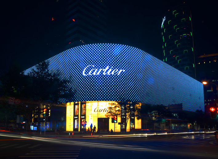 Negozio Cartier a Shanghai