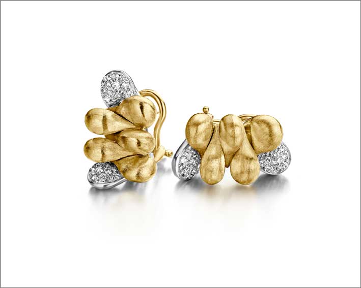 6 Nanis OS2 354 Trasformista earrings 18ktgold diamonds