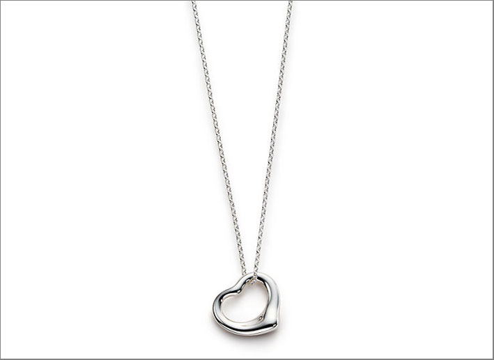 Collana con pendente Heart in argento. Prezzo: 150 euro